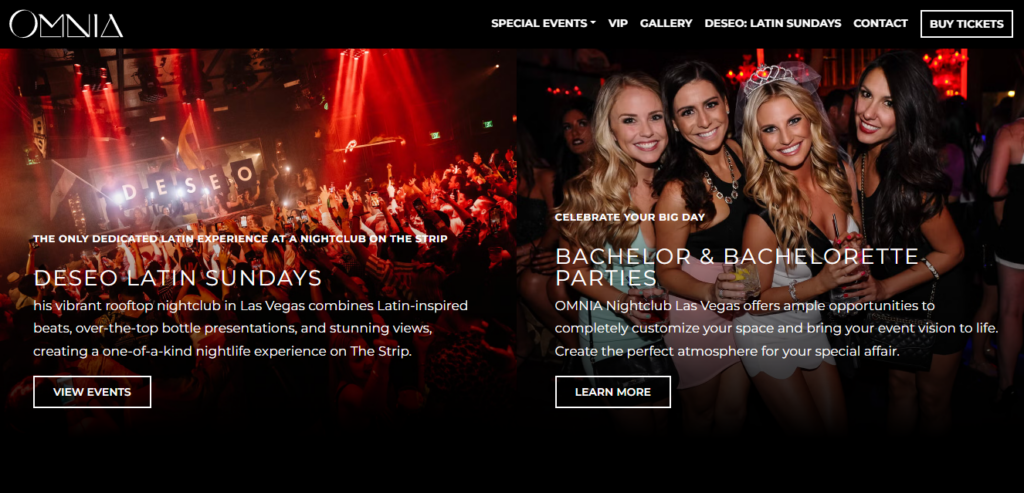 Omnia Nightclub Las Vegas
